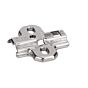 Hettich Intermat - Kreuzmontageplatte - Abstand: 3 mm