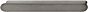 Möbelgriff - Zamak - Bleifarben - Griffstärke: 26 mm - Länge: 218 mm