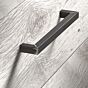 Möbelgriff - Stahl matt - Used Look - Auf Gehrung geschweißt - Griffdicke: 12 mm - Längen: 140 und 204 mm