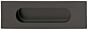 Bügelgriff - Edelstahl - Schwarz matt - 140 x 45 mm