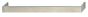 Möbelgriff - Edelstahl matt - Materialstärke: 6 mm - Vier Längen: 166 bis 294 mm