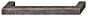 Verzinnt Antik - Griffstärke 15 mm - Drei Längen: 143 bis 207 mm