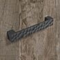 Möbelgriff Deluxe - Schwarz matt - Griffdicke: 29 mm - Länge: 180 mm
