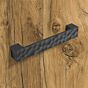 Möbelgriff Deluxe - Schwarz matt - Griffdicke: 29 mm - Länge: 180 mm