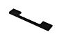 Möbelgriff Wales Symmetrisch - Griffstärke: 8 mm - Schwarz - Drei Längen: 170 bis 490 mm