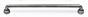 Möbelgriff - Zamak - Alt Eisen Matt - Zwei Längen: 180 und 244 mm