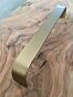 Möbelgriff - Aluminium - Mattgold - Griffstärke: 17 mm - Drei Längen: 103 bis 263 mm