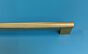 Luxus Möbelgriff - Geriffelt - Messing - ø 10 mm - Länge: 256 mm