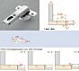 Salice Blind-Eckscharnier 94°/ 110° - Feder