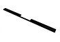 Möbelgriff Wales Symmetrisch - Griffstärke: 8 mm - Schwarz - Drei Längen: 170 bis 490 mm