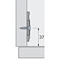 Hettich Sensys - Kreuzmontageplatte - Abstand: 0 und 3 mm