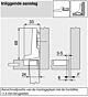 Blum - MINI - 94 ° - ø 26 mm - Innenanschlag - Feder