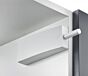Push to open Silent - Geeignet für Soft Close Scharnier - Weiß
