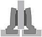 Hettich Sensys 110° - Mittelanschlag - Soft-Close