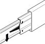 Kugelauszüge - Seitenwandmontage - Tip-On - 300 bis 600mm