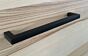 Möbelgriff Sapporo - Aluminium - Schwarz - Griffstärke: 10 mm - Vier Längen: 138 bis 490 mm