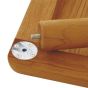 Retro Tischbein - Eiche - Konisch Ø 60–40 mm - 4 Höhen - M10