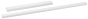 Griff - Aluminium - Weiß Matt - 5 Längen: 100 bis 1480 mm