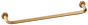 Möbelgriff - Mattes Gold - Griffstärke: 7 mm - Länge: 174 mm