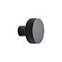 Möbelknopf - Stahl - ø 35 x 29 mm - Schwarz Matt