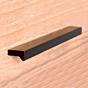 Griff - Aluminium - Schwarz Matt - 5 Längen: 100 bis 1480 mm