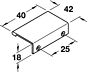 Möbelgriff - Aluminium - Silber - Zwei Längen: 40 und 70 mm