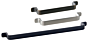Möbelgriff - Zamak - Schwarz - Griffstärke: 16 mm - Zwei Längen: 164 und 292 mm