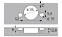 Hettich Sensys "Fix" 110° - Innenanschlag - Soft-Close