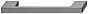 Möbelgriff - Zamak - Titankolor - Griffstärke: 15 mm - Länge: 192 mm