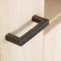 Möbelgriff - Eisen - Gealtertes Eisen - Griffdicke 12 mm - Sechs Längen: 108 bis 525 mm