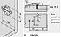 Blum Kreuzmontageplatte - 0 mm - Für Euroschrauben