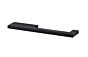Möbelgriff Wales Asymmetrisch - Griffdicke: 8 mm - Schwarz - Drei Längen: 170 bis 490 mm
