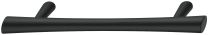 Möbelgriff - Zamak - Schwarz - Griffdicke: 12 mm - Länge: 138 mm