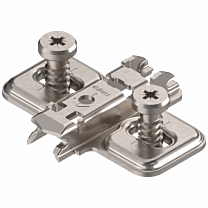 Blum Kreuzscharnierplatte - 0 mm - Mit Euroschrauben