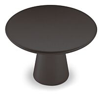 Möbelknopf - Zamak - ø 40 - 27 mm - Schwarz Matt
