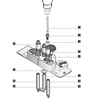 Hettich Bohrer ø 10 mm für Bohrschablone Drill-Jig