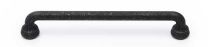 Möbelgriff - Zamak - Schwarz Matt Stahl - Zwei Längen: 180 und 244 mm