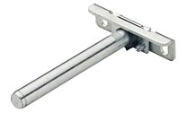 Regalträger mit Befestigungsplatte und Verstellung - Regalstärke: ≥ min. 24 mm