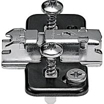 Blum Kreuzmontageplatte Expando - Onyx Schwarz - 3 mm