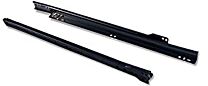 Teilauszug - Teilweise Ausziehbar - Schwarz - 300 bis 600 mm - 30 kg