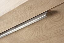 Möbelgriff - Gebürsteter Edelstahl - Fünf Längen 50 bis 400 mm