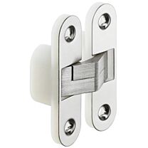 Unsichtbares Scharnier - 40/60 kg - Edelstahl - Länge: 8,9 cm