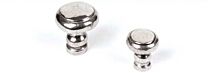 Möbelknopf - Silber-Zinn Legierung - ø 20 und 30 mm