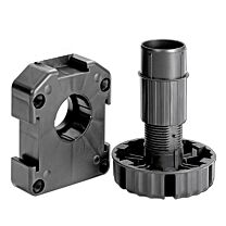 Sockelhöhe: Schraubmodell - 140-170 mm 300 kg
