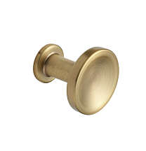 Möbelknopf - Zamak - ø 30 x 30 mm - Gold