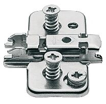 Blum Kreuzmontageplatte - 0 mm - Mit Euroschrauben