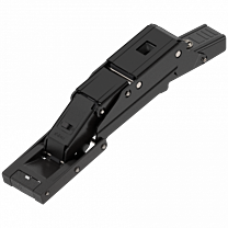 Blum Cristallo Glastürscharnier - 110° - Soft Close - Onyx Schwarz