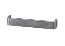 Möbelgriff Grenoble - Grau - Griffdicke: 27 mm - Zwei Längen: 166 und 294 mm