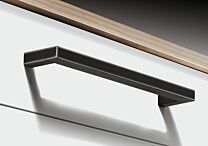Möbelgriff - Stahl - Industriell - Griffdicke: 12 mm - Drei Längen: 140 bis 204 mm