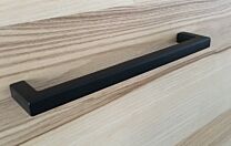 Möbelgriff Sapporo - Aluminium - Schwarz - Griffstärke: 10 mm - Vier Längen: 138 bis 490 mm